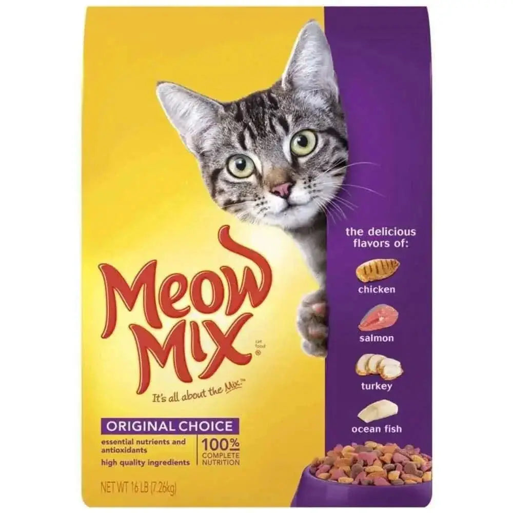 Meow-Mix Original Choice Dry Cat Food Chicken, Turkey, Salmon & Ocean Fish Meow-Mix