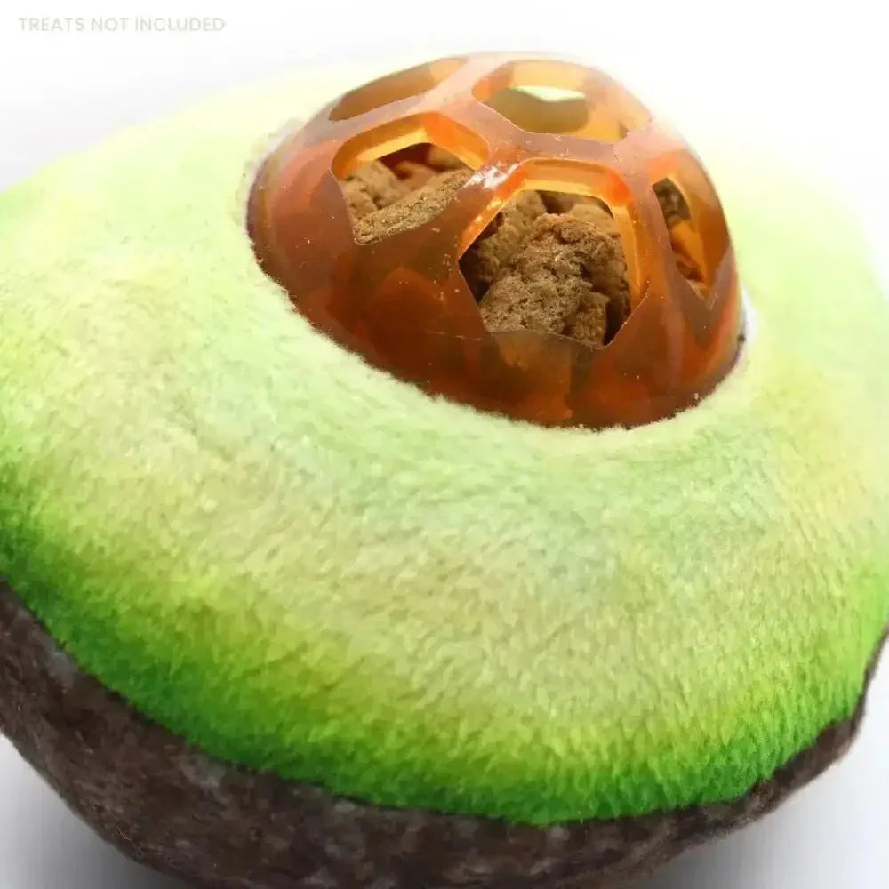 Meowijuana Avocado Knock 'n' Nibble Refillable Treat Dispenser Cat Toy - Talis Us