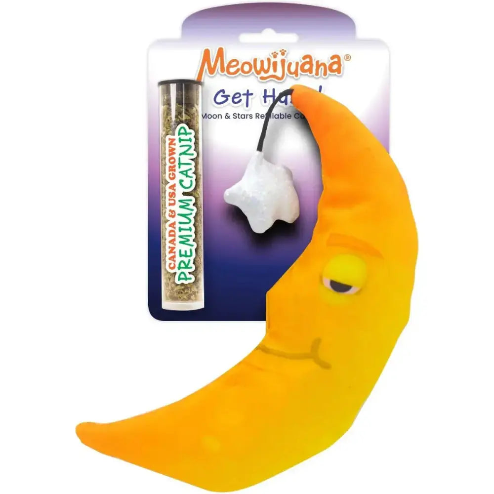 Meowijuana Get Hung Moon & Stars Cat Toy - Talis Us