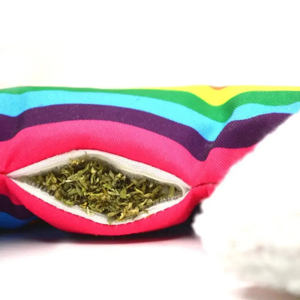 Meowijuana Get "Kickin'" Rainbow Kicker Cat Toy - Talis Us
