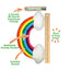 Meowijuana Get "Kickin'" Rainbow Kicker Cat Toy - Talis Us