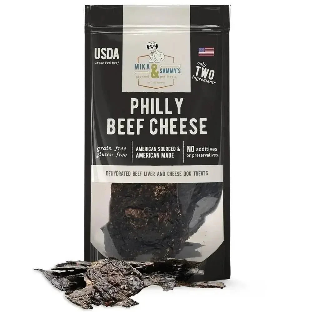 Mika & Sammy’s Philly Beef Cheese Dehydrated Dog Treats 5oz - Talis Us