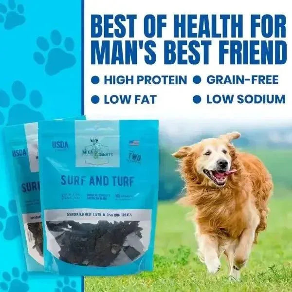 Mika & Sammy’s Surf and Turf Dehydrated Dog Treats 5oz - Talis Us