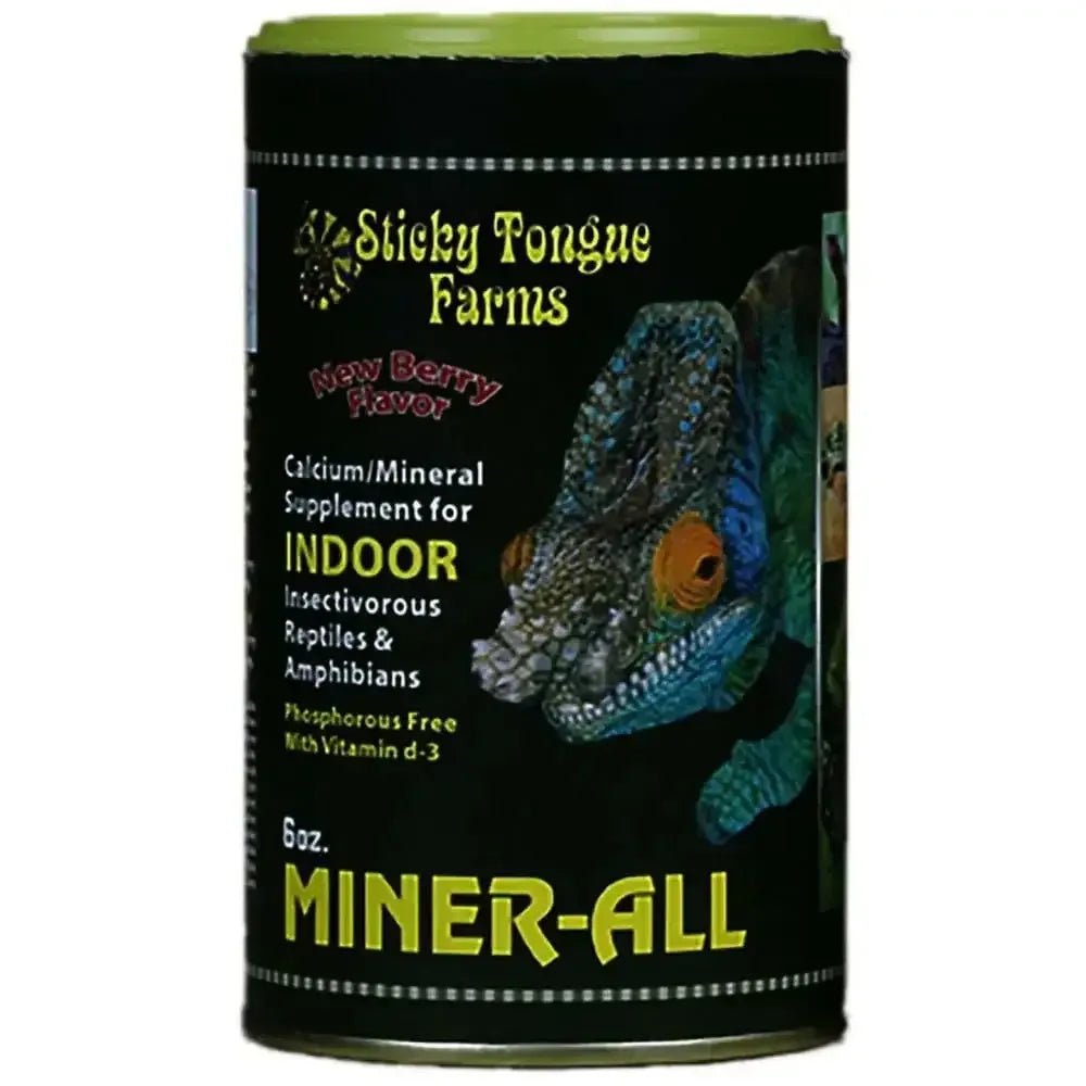 Miner - All Calcium/Mineral Reptile Supplement - Talis Us