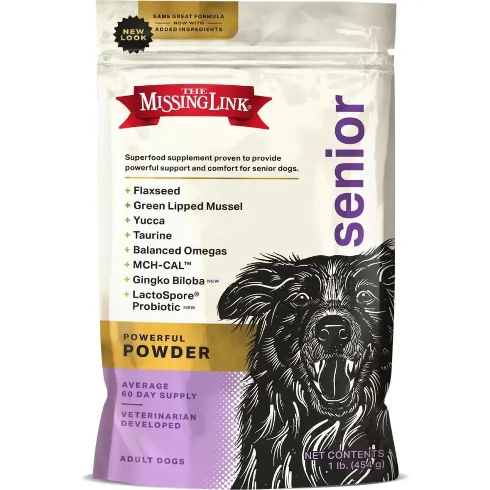 Missing Link Original Senior Formula Dog 1lb - Talis Us