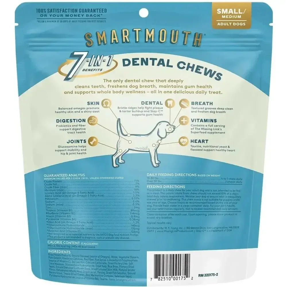 Missing Link SMARTMOUTH Dental Chew - Talis Us