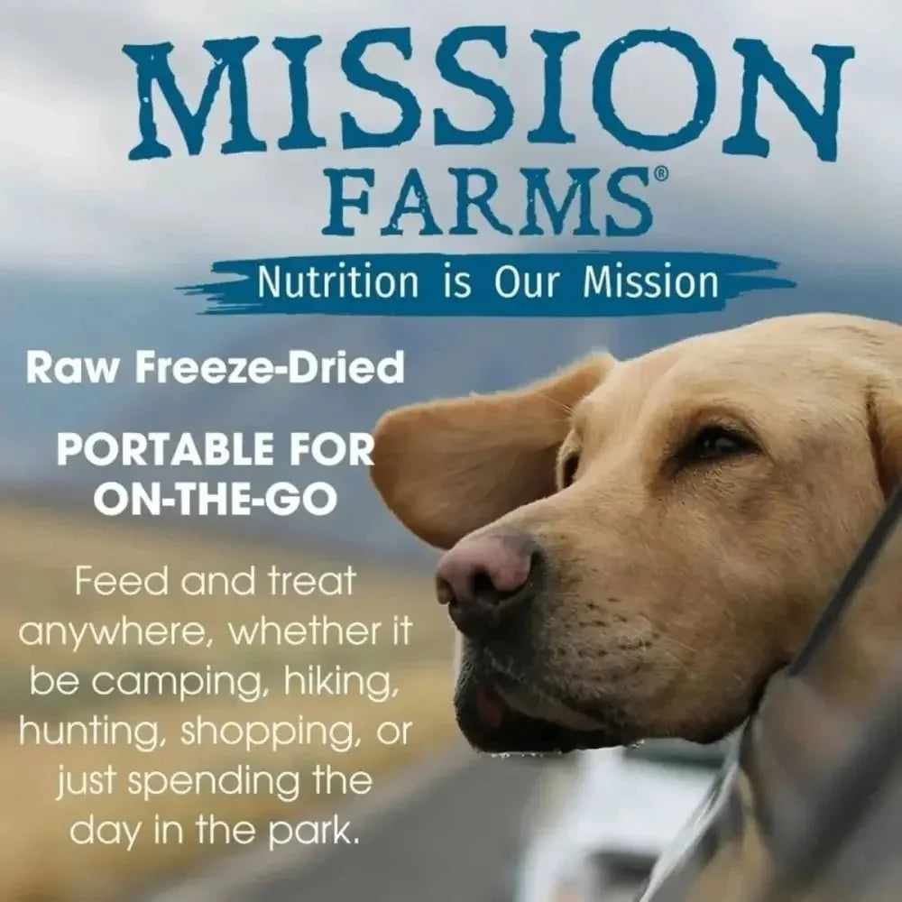 Mission Farms Chicken & Cranberry Freeze - Dried Dog Treats 3oz - Talis Us