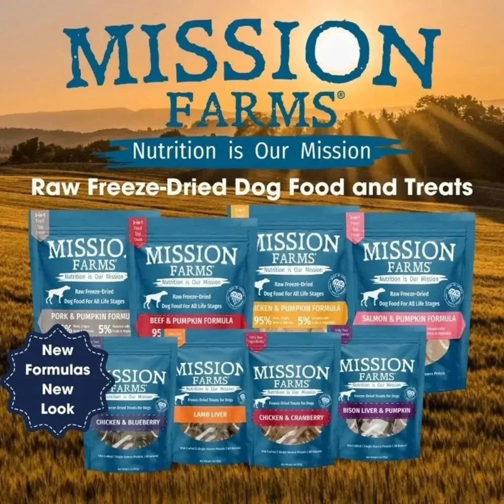 Mission Farms Freeze Dried Lamb Liver Dog Treats 3oz - Talis Us