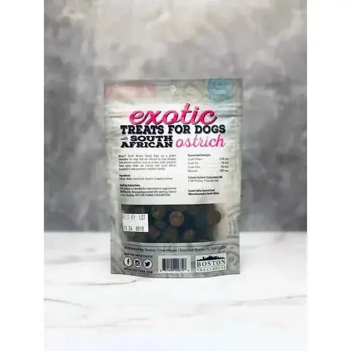 Mosaic South African Ostrich Bites Infused with Grapefruit Dog Treats - Talis Us