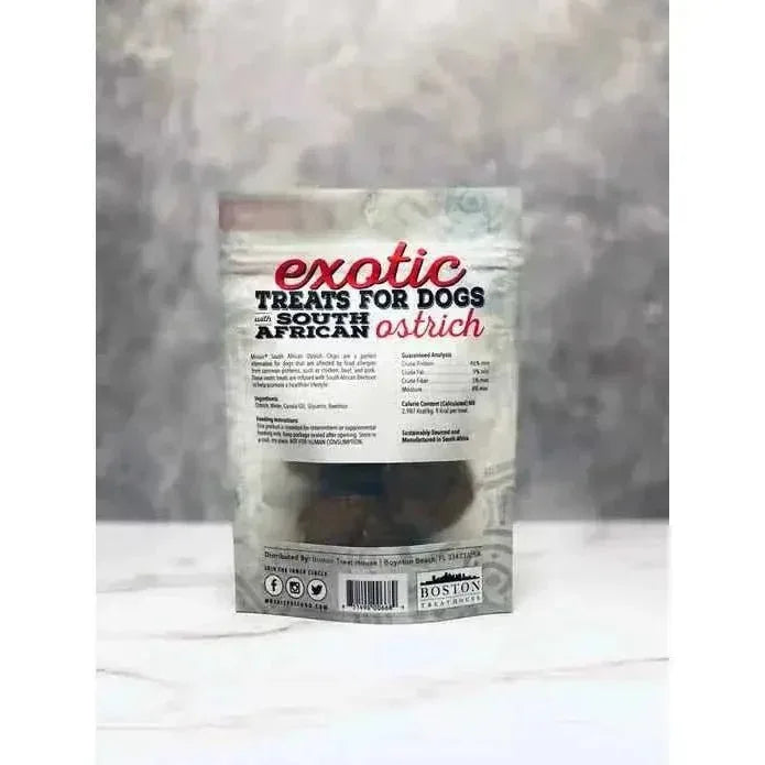 Mosaic South African Ostrich Chips Infused with Beetroot Dog Treats - Talis Us