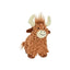 Multipet Floppy Highland Cow Dog Toy 10" - Talis Us