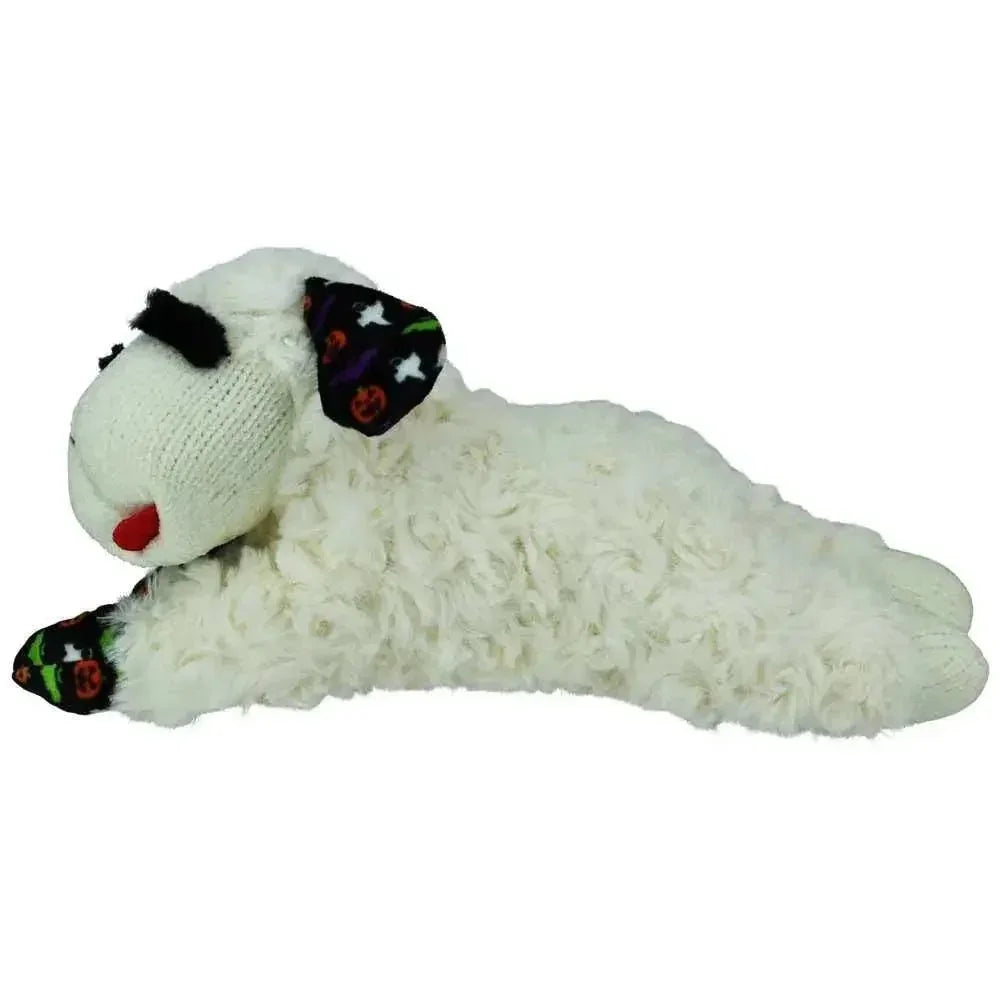MultiPet Halloween Pumpkin & Ghost Lamb Chop Dog Toys 10.5" - Talis Us