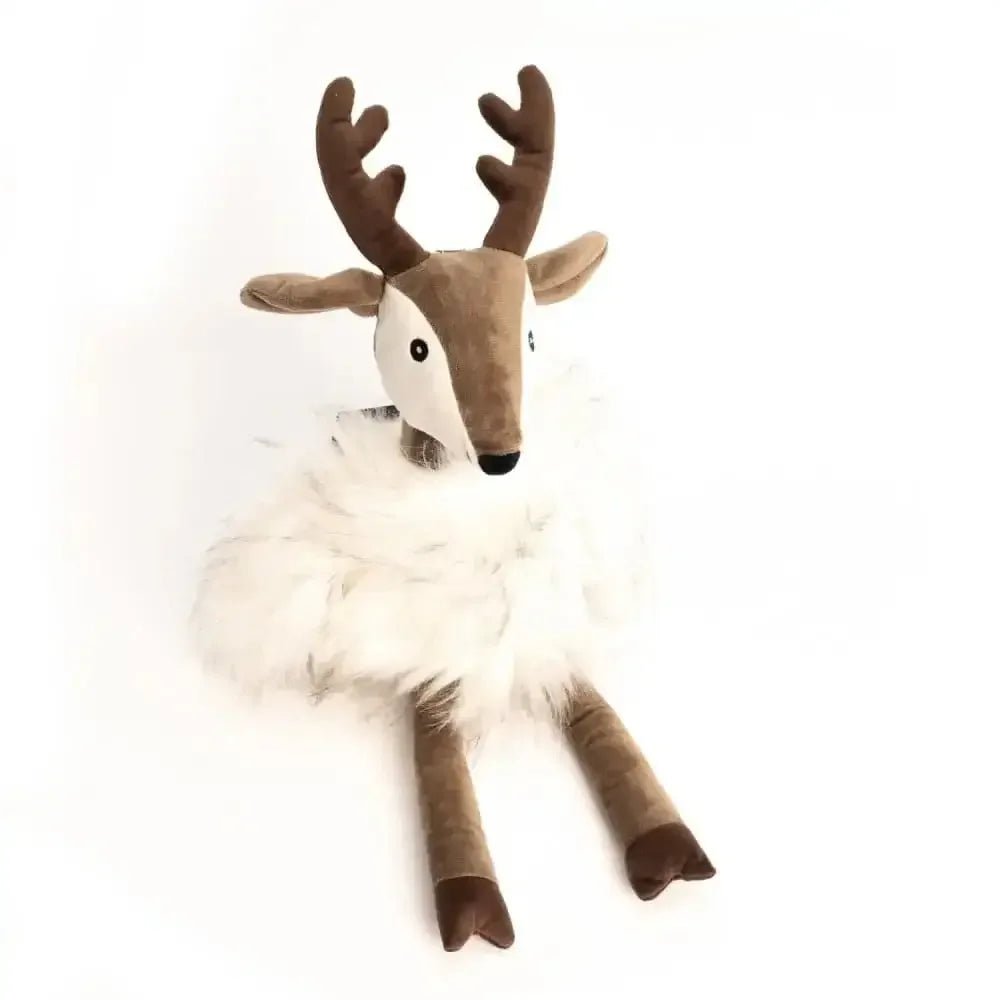 My BFF Deer In Fur Coat Plush Dog Toy - Talis Us