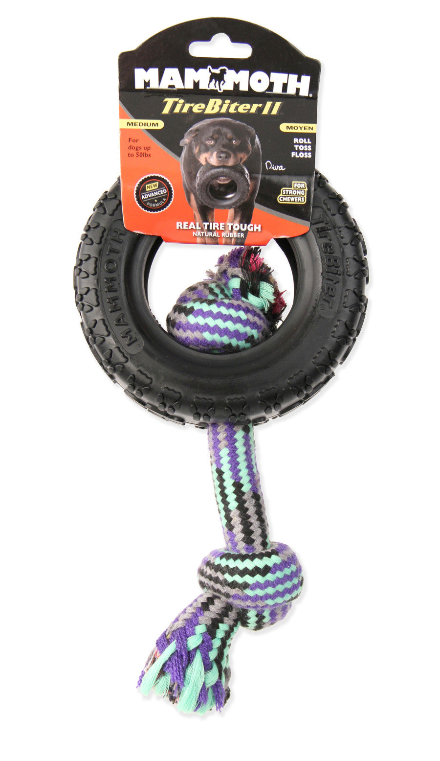 Mammoth TireBiter II Rope Toy: Unmatched Durability for Endless Dog Adventures