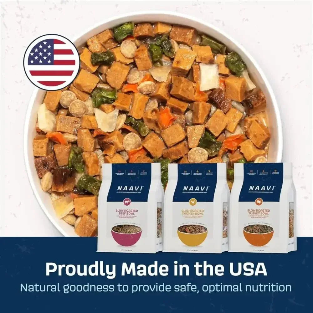 Naavi Slow Roasted Chicken Bowl Dry Dog Food - Talis Us