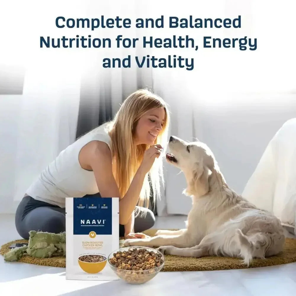 Naavi Slow Roasted Chicken Bowl Dry Dog Food - Talis Us