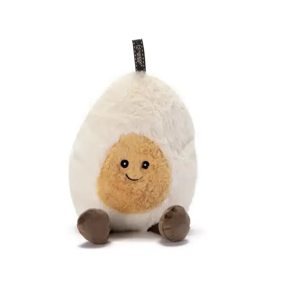 Nandog Pet Gear My BFF Collection Egg Plush Dog Toy with Squeaker - Talis Us