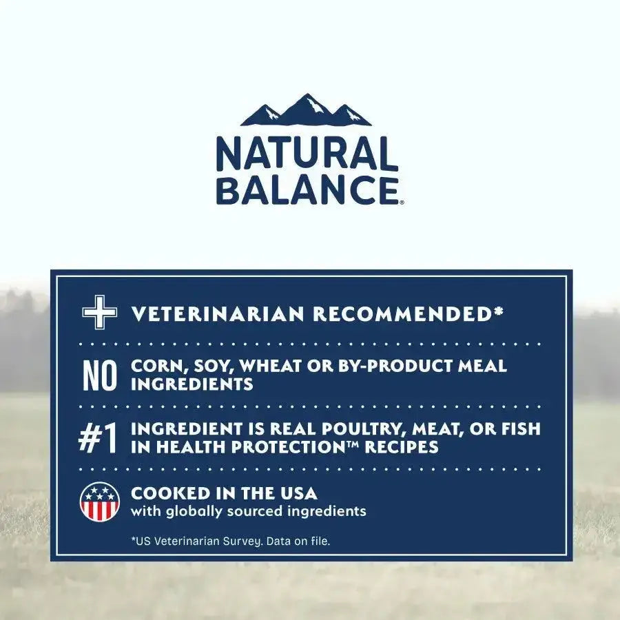 Natural Balance Health Protection Adult Salmon, Brown Rice & Pumpkin Dry Dog Food - Talis Us