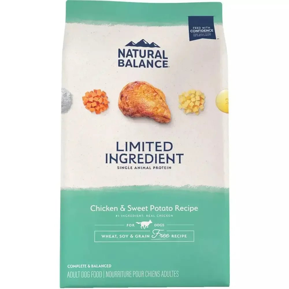 Natural Balance Pet Foods L.I.D. Adult Dry Dog Food Chicken & Sweet Potato - Talis Us