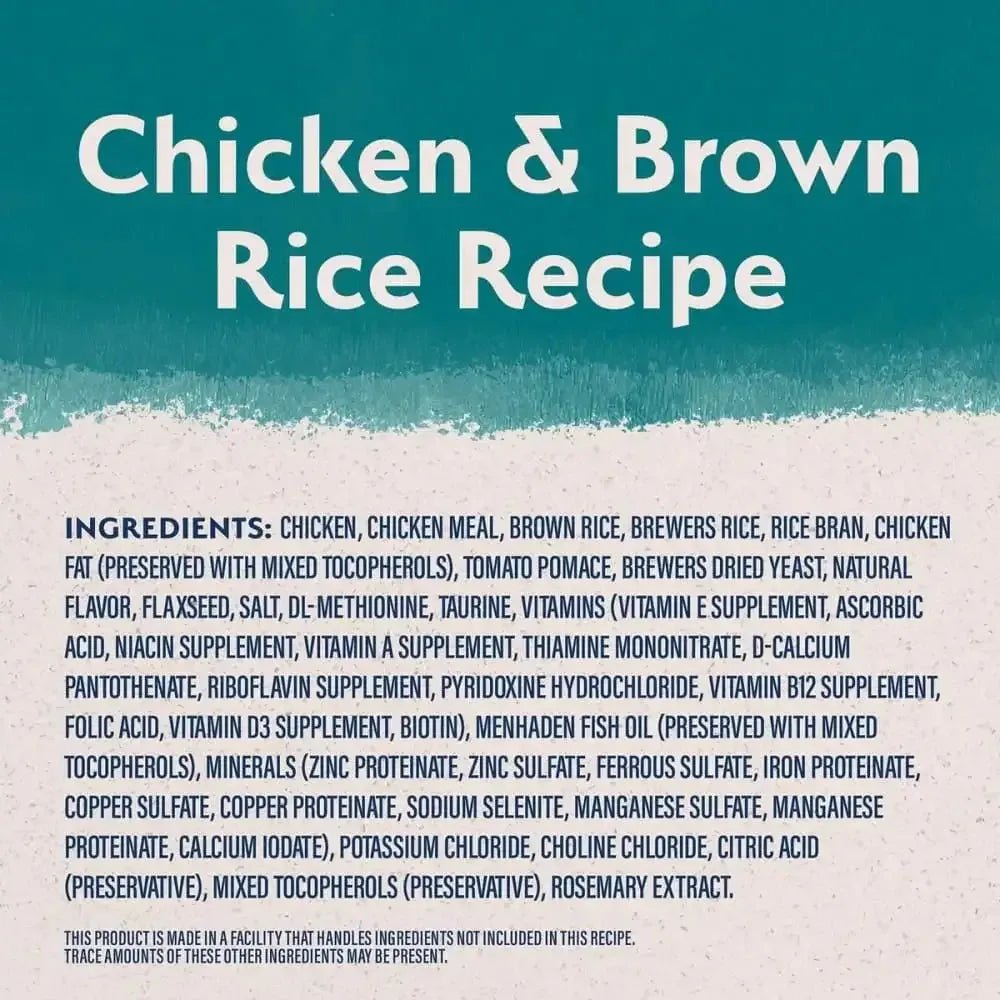 Natural Balance Pet Foods L.I.D Dry Dog Food Chicken & Brown Rice, - Talis Us