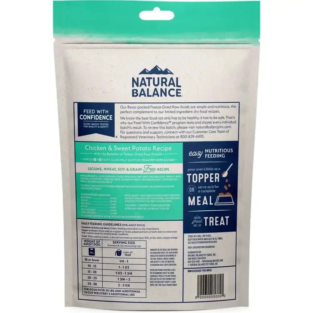Natural Balance Pet Foods L.I.D. Freeze Dried Dog Food - Talis Us