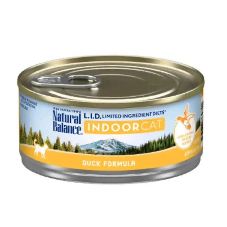Natural Balance Pet Foods L.I.D. Indoor Duck Wet Cat Food 24ea/5.5 oz - Talis Us