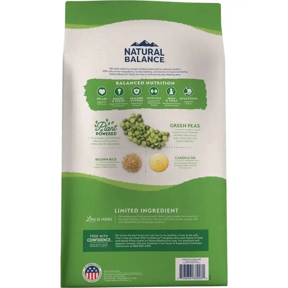 Natural Balance Pet Foods L.I.D Plant Powered Vegetarian Small Breed Dry Dog Food - Talis Us