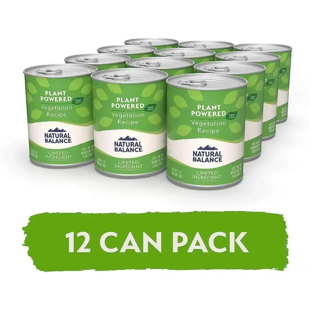 Natural Balance Pet Foods L.I.D Plant Powered Vegetarian Wet Dog Food 12ea/13 oz - Talis Us