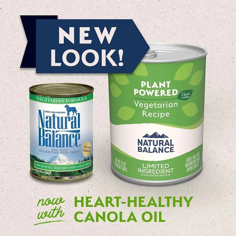 Natural Balance Pet Foods L.I.D Plant Powered Vegetarian Wet Dog Food 12ea/13 oz - Talis Us
