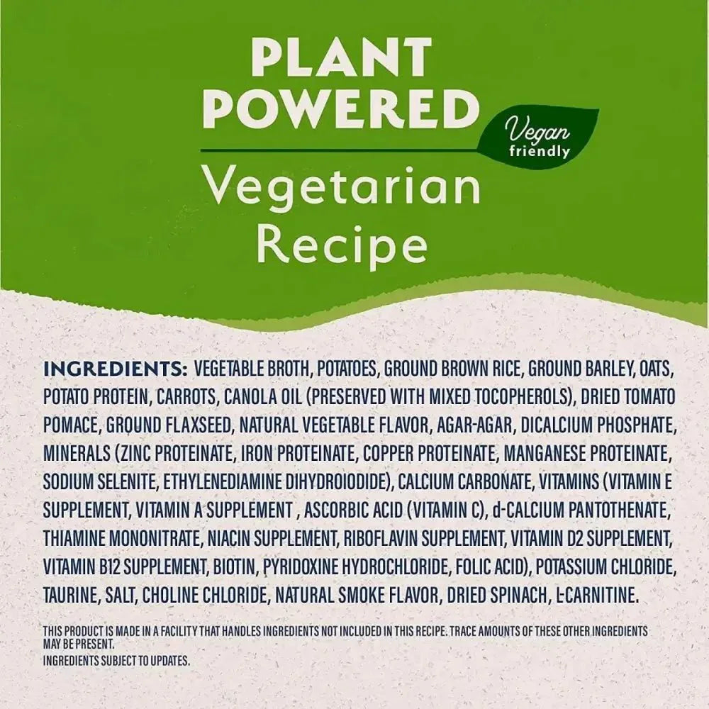 Natural Balance Pet Foods L.I.D Plant Powered Vegetarian Wet Dog Food 12ea/13 oz - Talis Us
