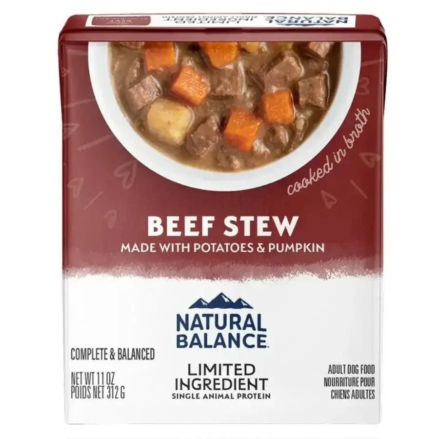 Natural Balance Pet Foods L.I.D. Pouch Wet Dog Food 12ea/11 oz - Talis Us