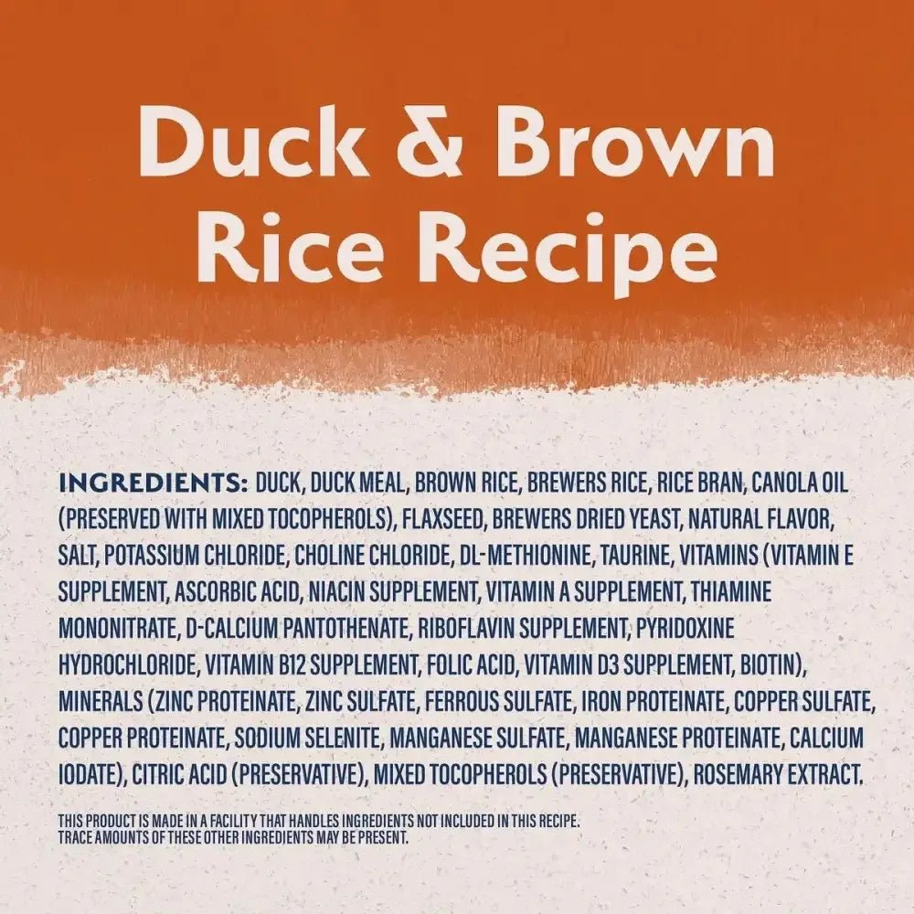 Natural Balance Pet Foods L.I.D Reserve Dry Dog Food Duck & Brown Rice - Talis Us
