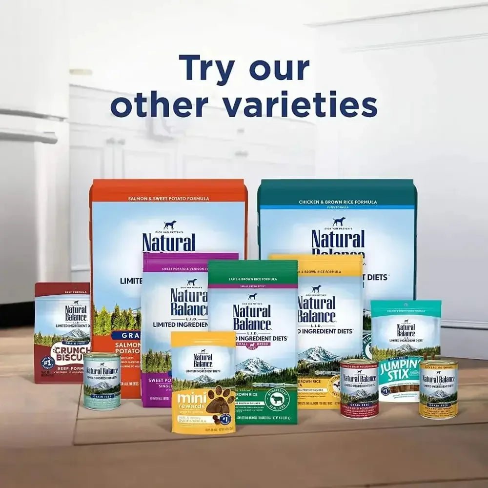 Natural Balance Pet Foods L.I.D Reserve Grain - Free Dry Dog Food Duck & Potato, 22 lb - Talis Us