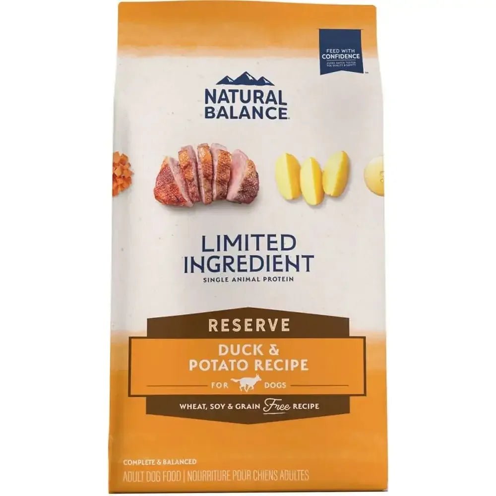 Natural Balance Pet Foods L.I.D Reserve Grain - Free Dry Puppy Food Duck & Potato, 22 lb - Talis Us