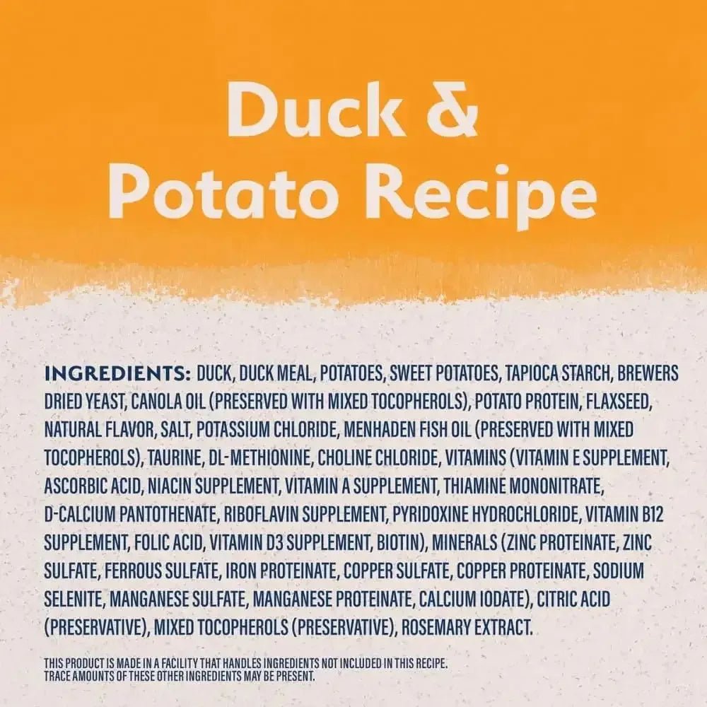 Natural Balance Pet Foods L.I.D Reserve Grain - Free Dry Puppy Food Duck & Potato, 22 lb - Talis Us