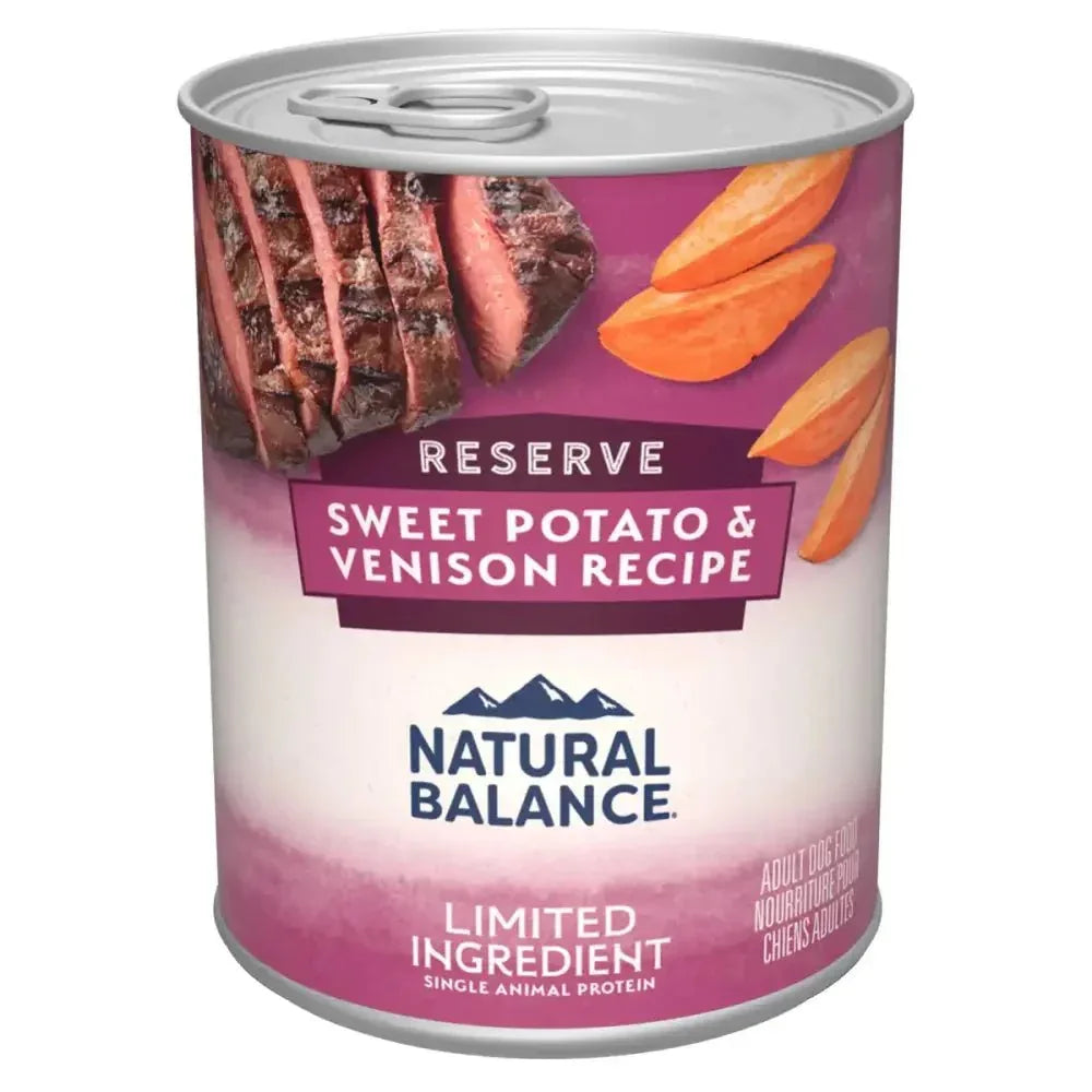 Natural Balance Pet Foods L.I.D. Sweet Potato & Venison Wet Dog Food 12ea/13 oz - Talis Us