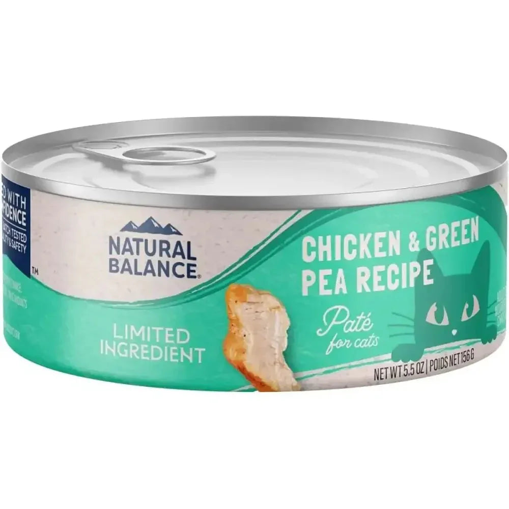 Natural Balance Pet Foods Limited Ingredient Pate Canned Cat Food - Talis Us