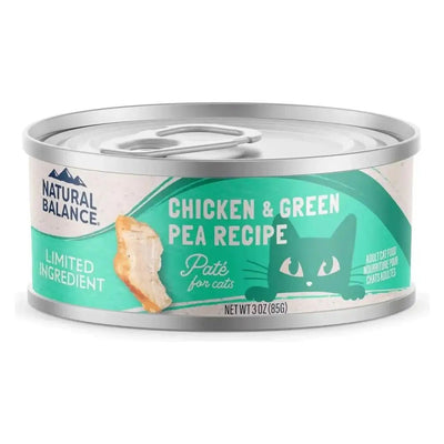 Natural Balance Pet Foods Limited Ingredient Pate Canned Cat Food - Talis Us