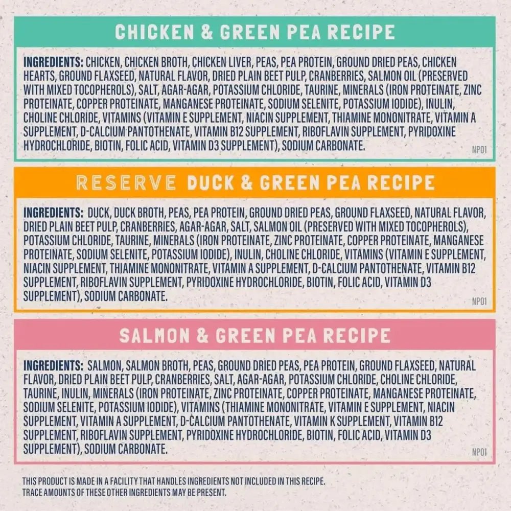 Natural Balance Pet Foods Limited Ingredient Pate Canned Cat Food - Talis Us