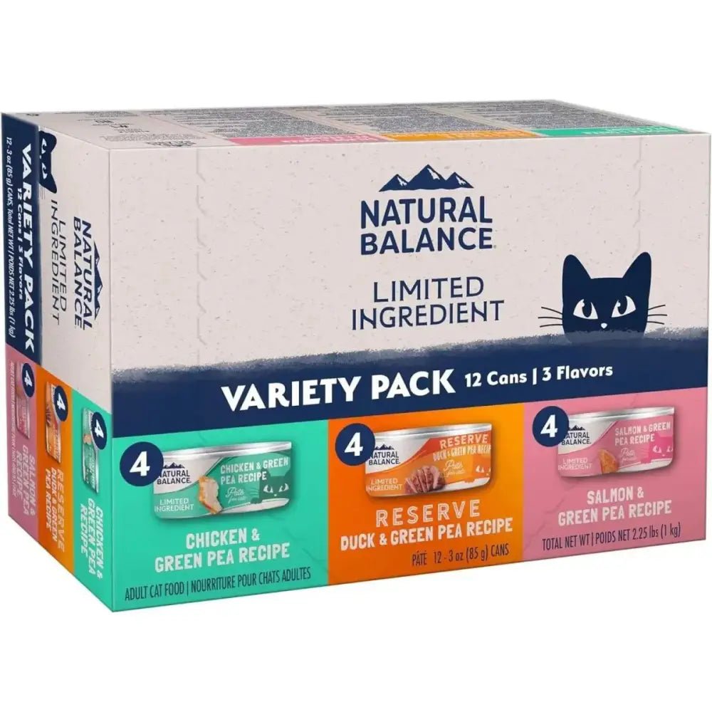 Natural Balance Pet Foods Limited Ingredient Pate Canned Cat Food - Talis Us