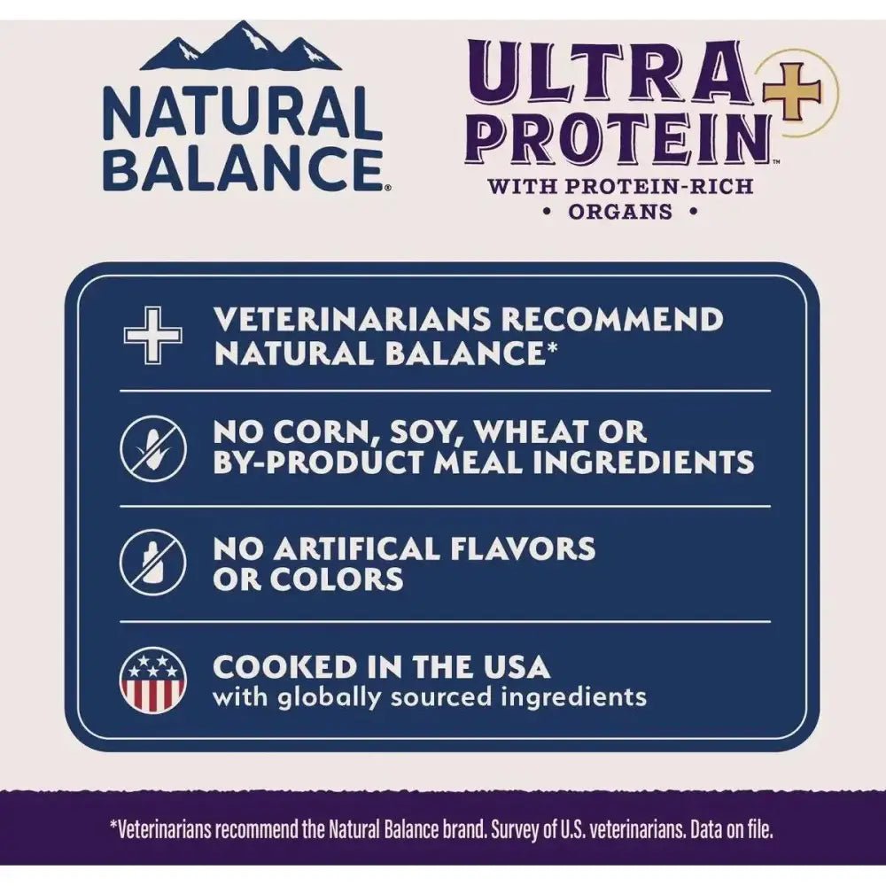 Natural Balance Pet Foods Limited Ingredient Soft Pate in Broth Wet Cat Food 10ea/2.6 oz - Talis Us