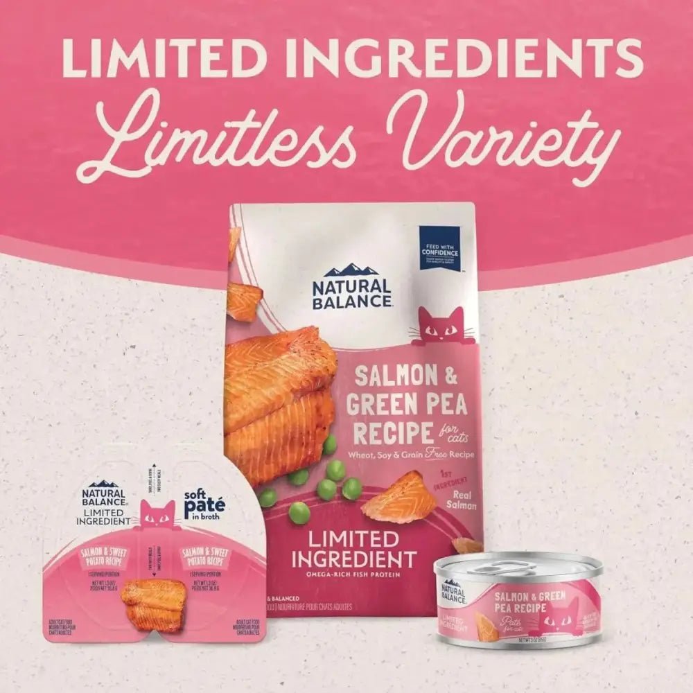 Natural Balance Pet Foods Limited Ingredient Soft Pate in Broth Wet Cat Food 10ea/2.6 oz - Talis Us