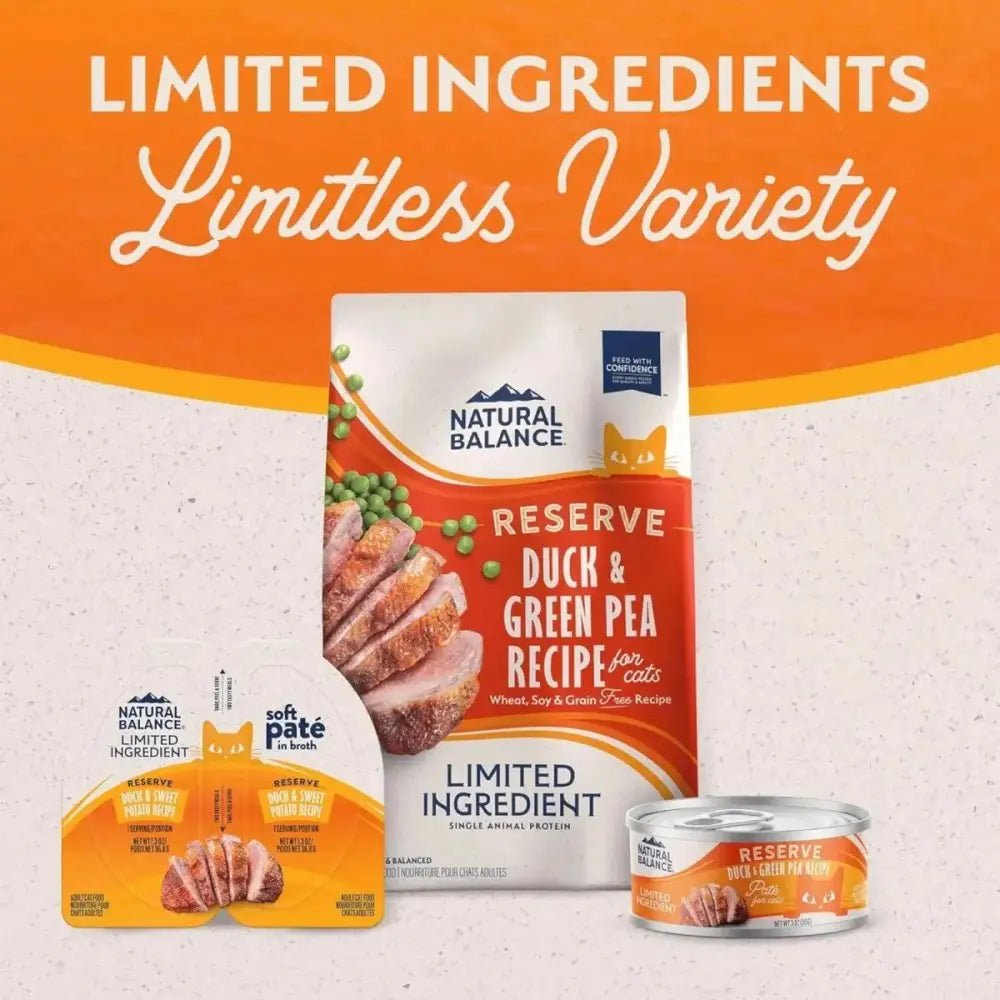 Natural Balance Pet Foods Limited Ingredient Soft Pate in Broth Wet Cat Food 10ea/2.6 oz - Talis Us