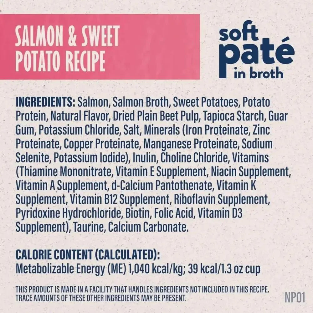 Natural Balance Pet Foods Limited Ingredient Soft Pate in Broth Wet Cat Food 10ea/2.6 oz - Talis Us