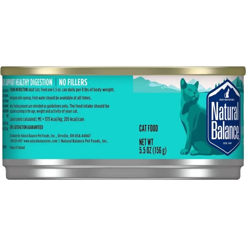 Natural Balance Pet Foods Original Ultra Grain Free Adult Wet Cat Food Chicken 24 pk - Talis Us