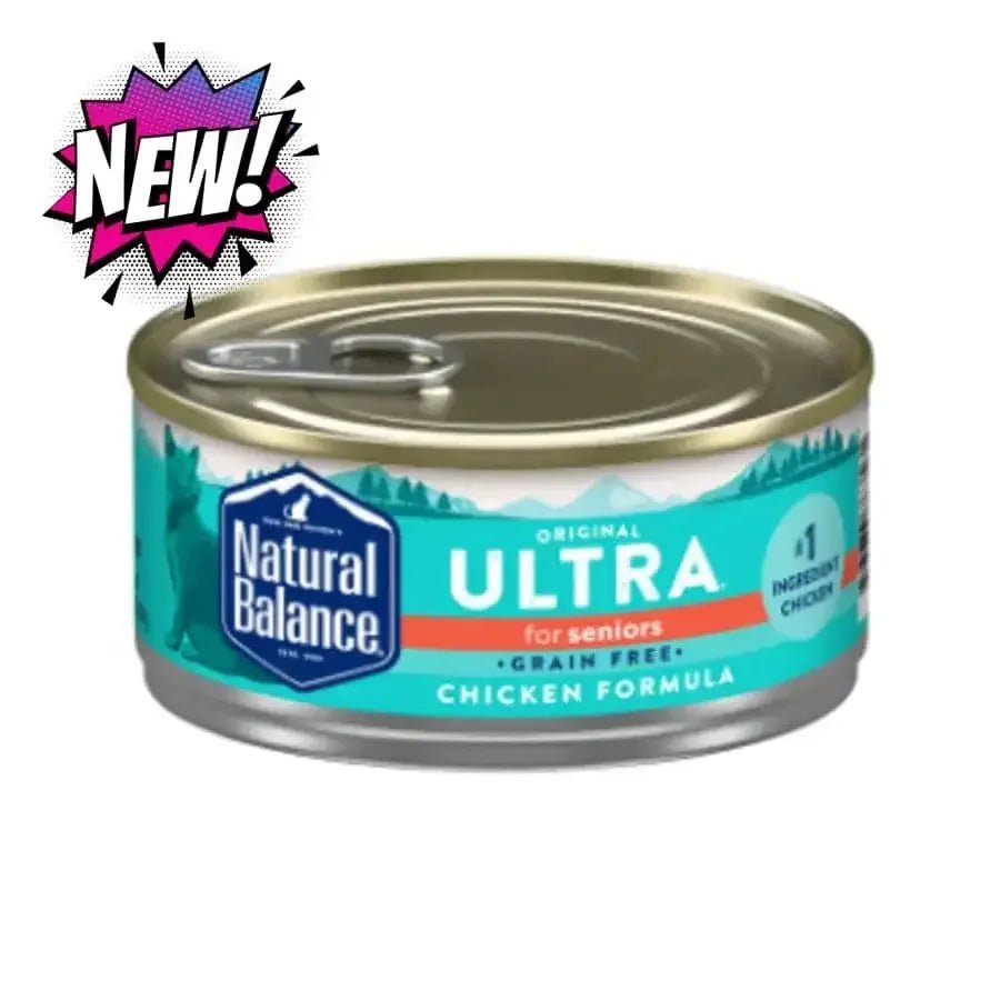 Natural Balance Pet Foods Original Ultra Grain Free Senior Wet Cat Food 5.5 oz, 24 pk - Talis Us