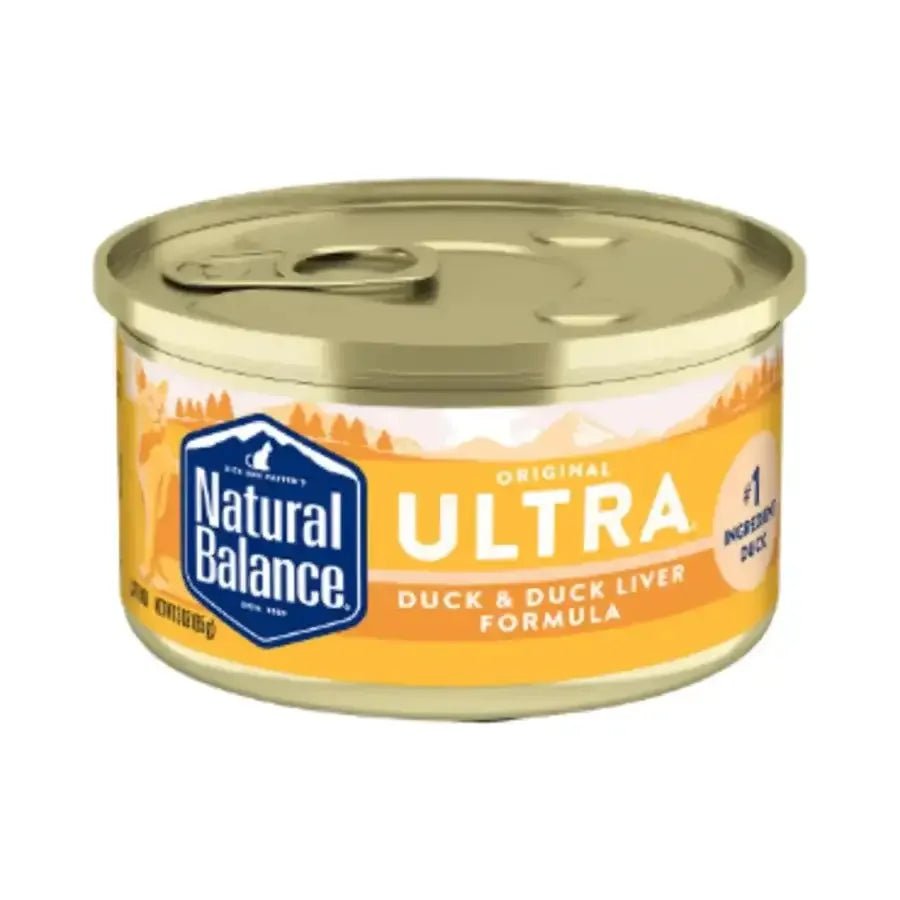 Natural Balance Pet Foods Original Ultra Wet Cat Food Duck & Duck Liver 3 oz, 24 pk - Talis Us