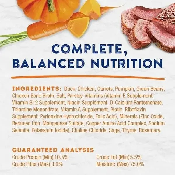 Natural Balance Pet Foods Platefulls Wet Dog Food 12ea/9 oz - Talis Us