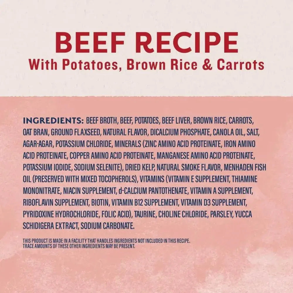 Natural Balance Pet Foods Ultra Premium Beef Wet Dog Food 12ea/13 oz - Talis Us