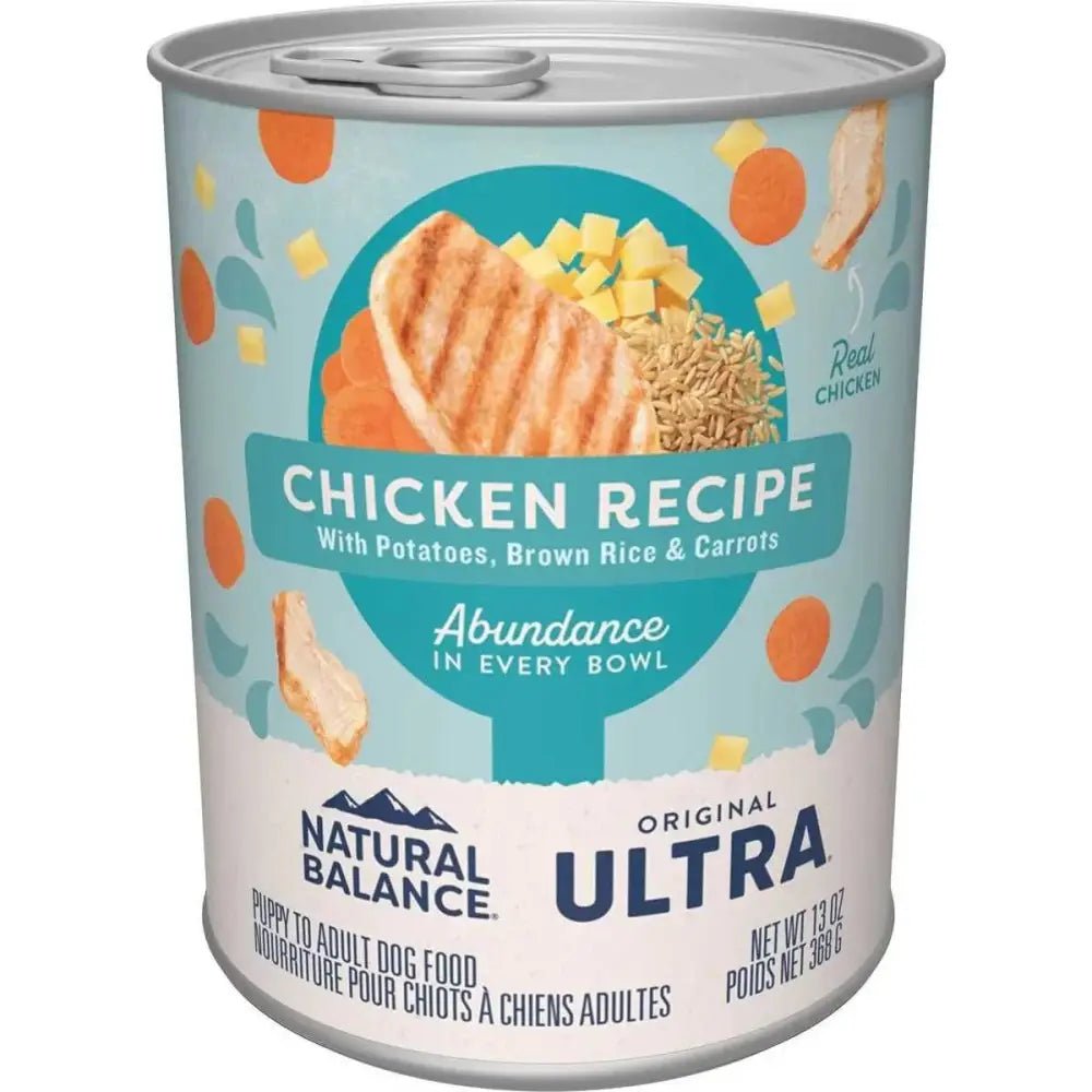 Natural Balance Pet Foods Ultra Premium Chicken Wet Dog Food 12ea/13 oz - Talis Us